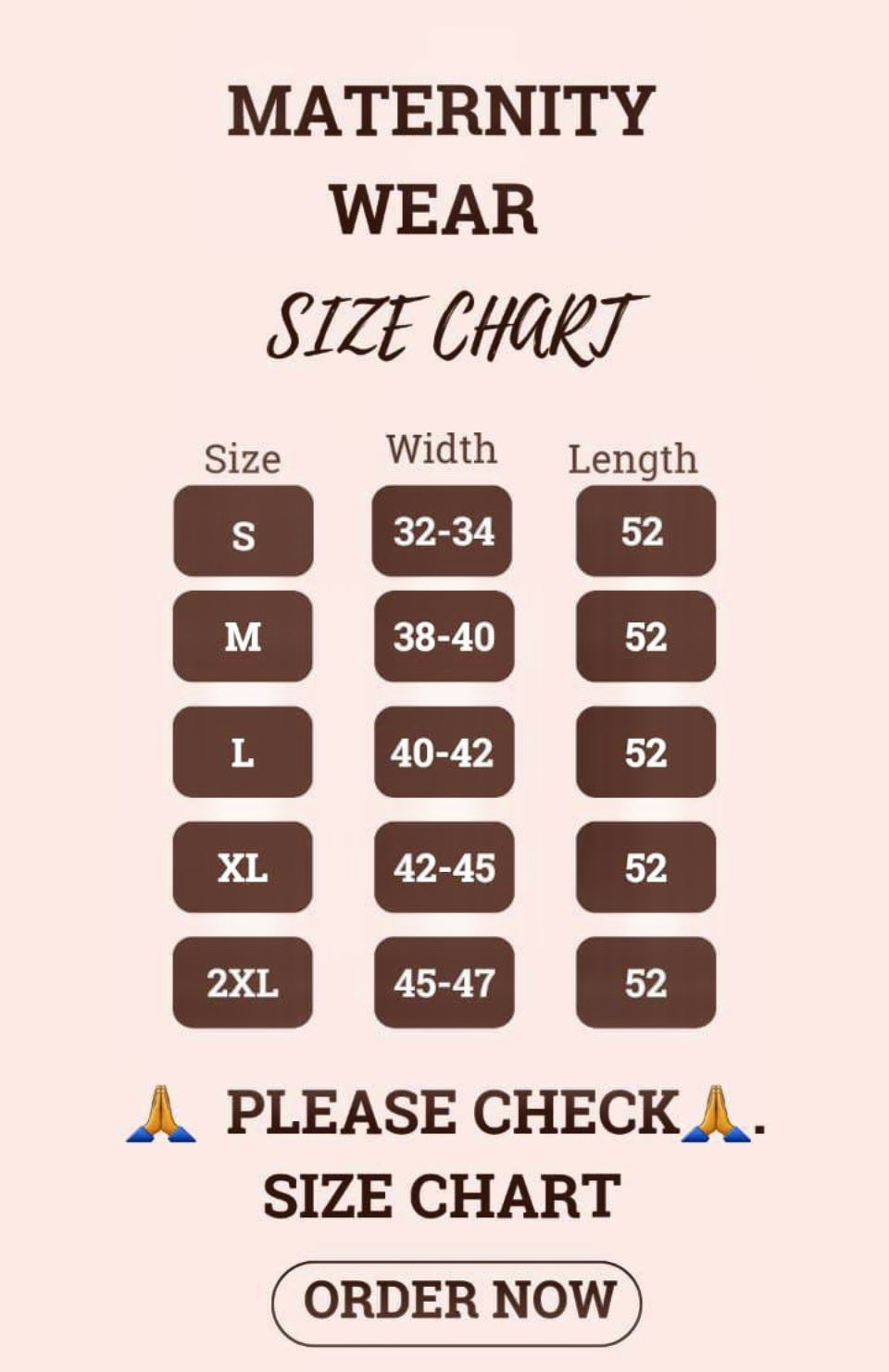 Zipless maternity lounge wear - full length bst