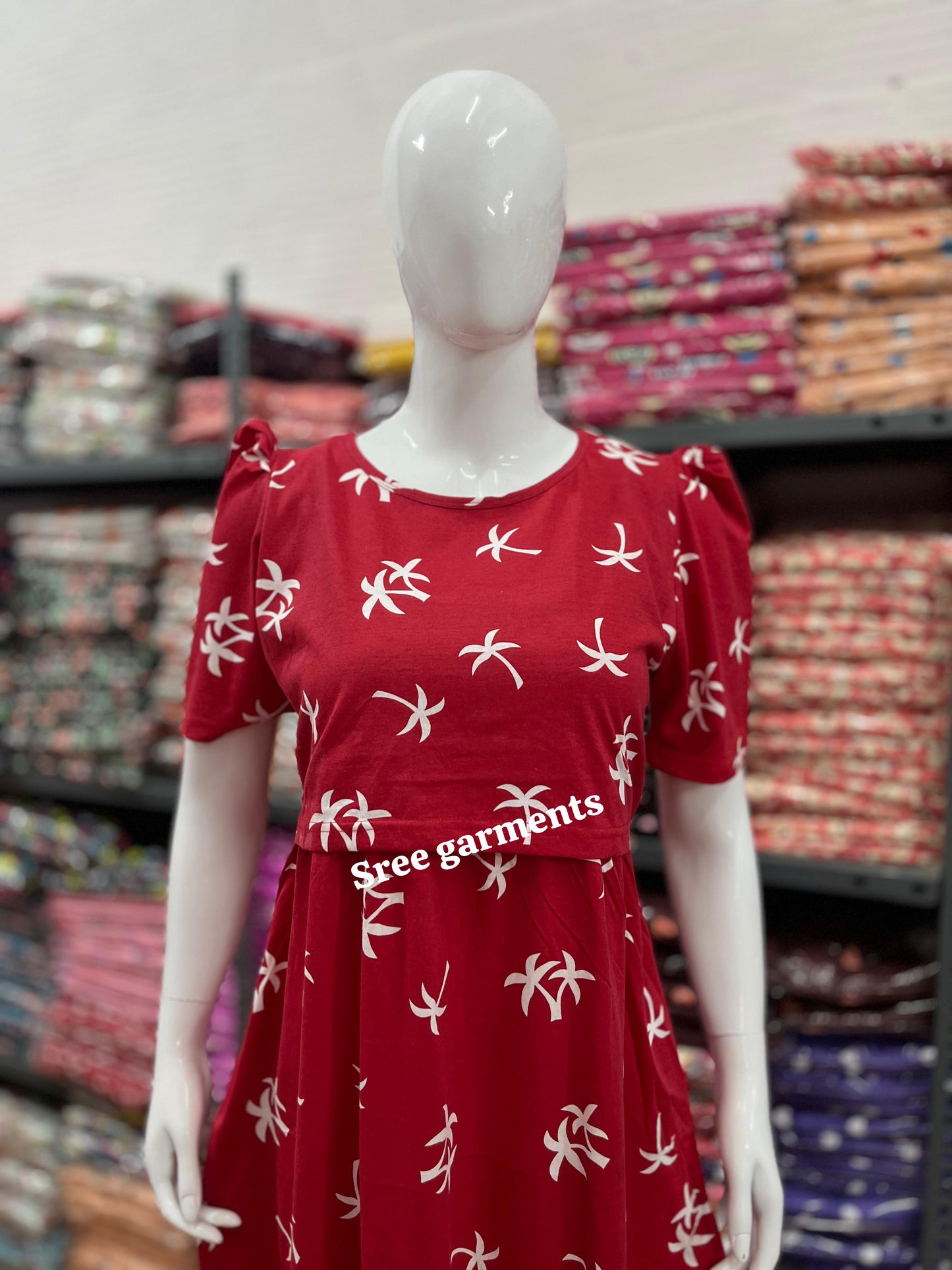 Zipless maternity and feeding wear - ankle length sh