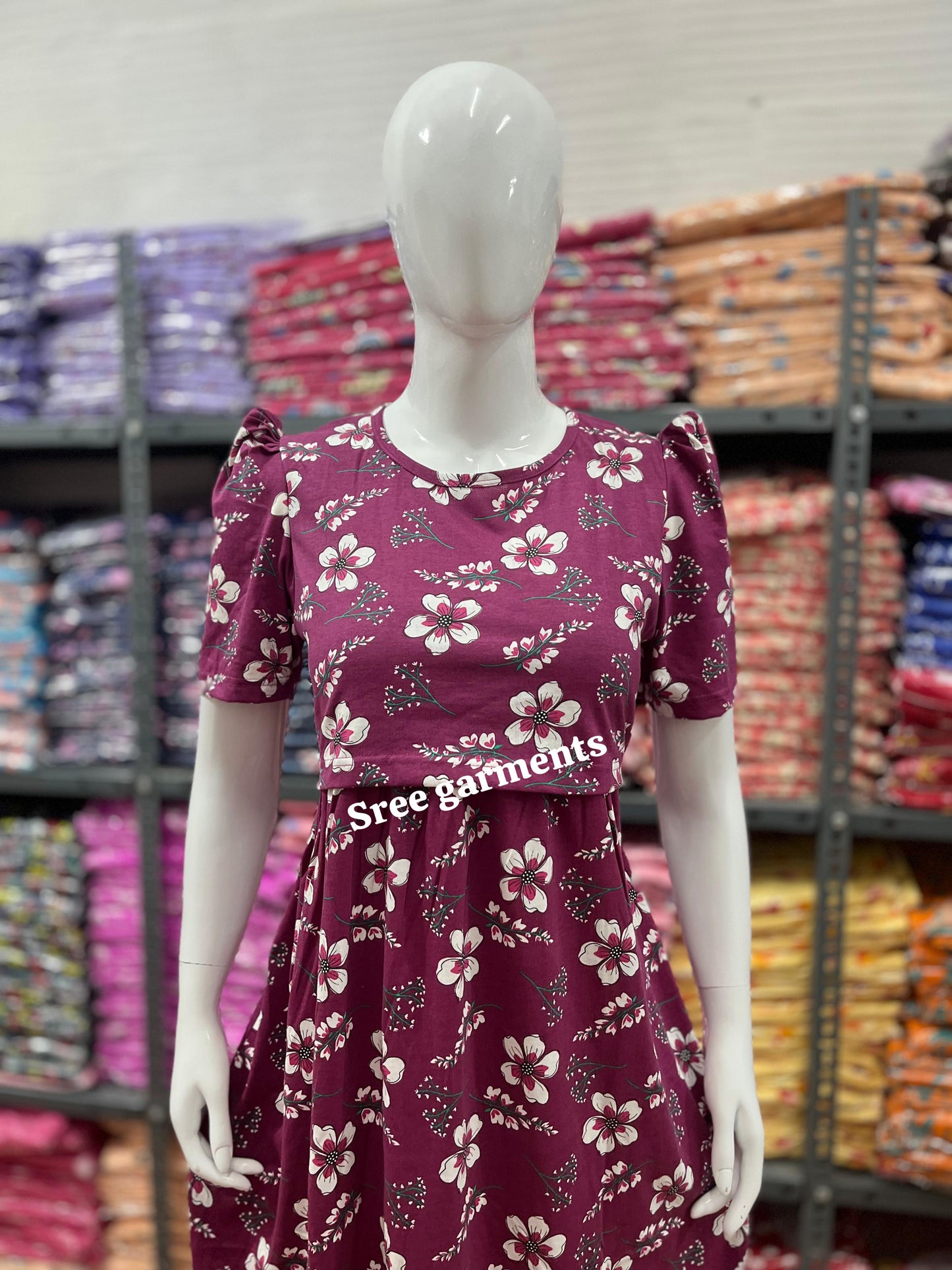 Zipless maternity and feeding wear - ankle length f