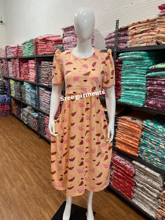 Zipless maternity and feeding wear - ankle length Um