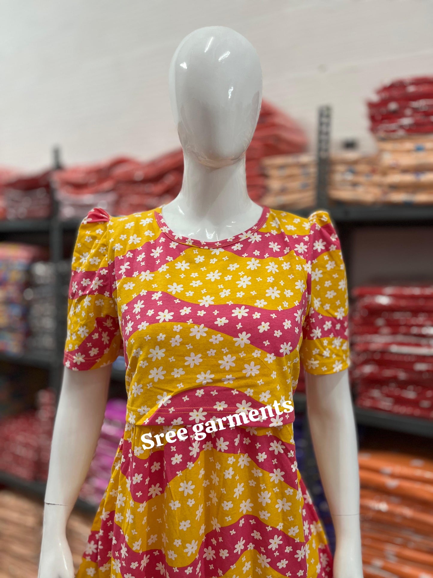 Zipless maternity and feeding wear - ankle length