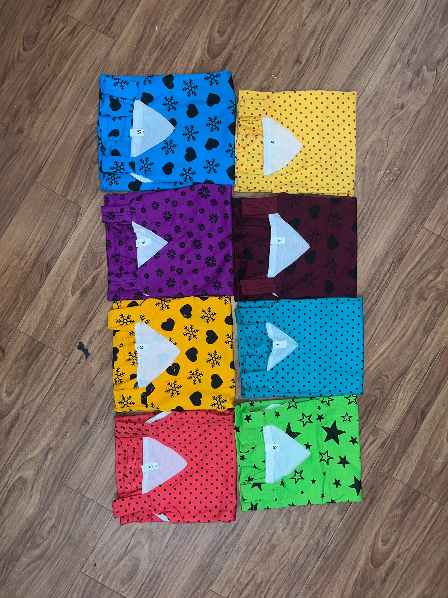 Girls Cotton Frogs 8 pieces 500/-