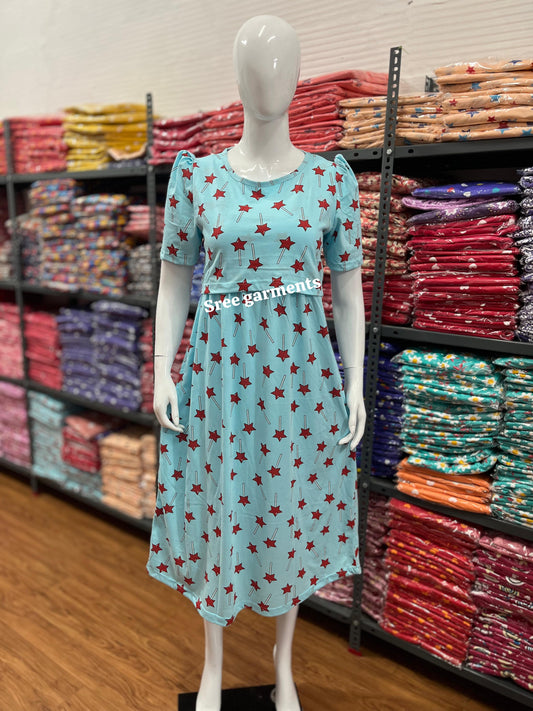 Zipless maternity and feeding wear - ankle length RS