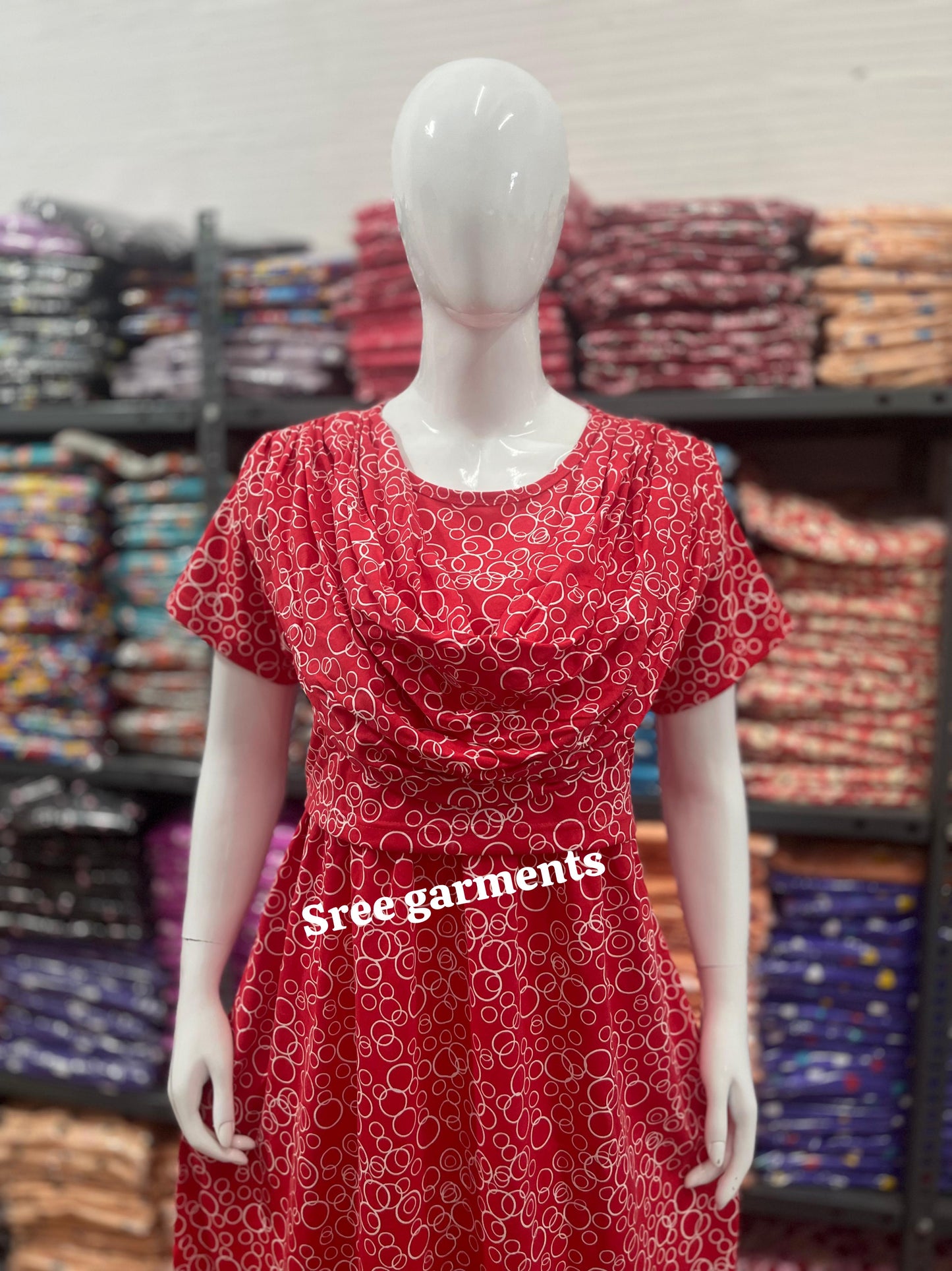 Shawl Type Zipless Maternity Wear Full Length ring