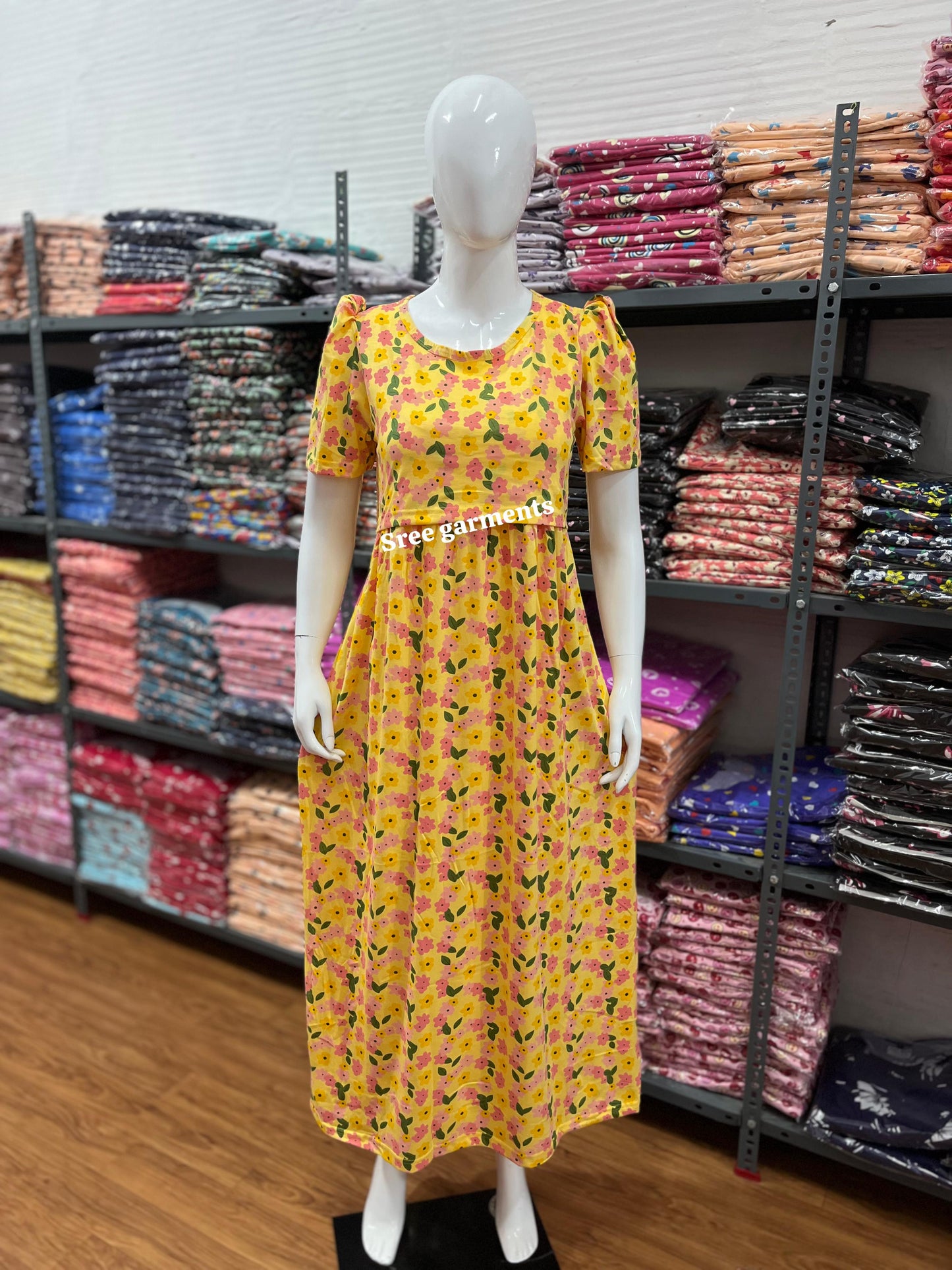 Zipless maternity and feeding wear - Full Length