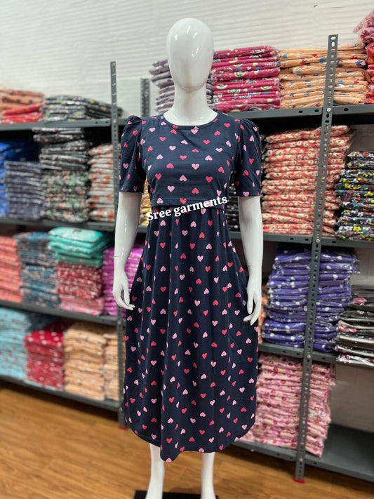 Zipless maternity and feeding wear - ankle length ch
