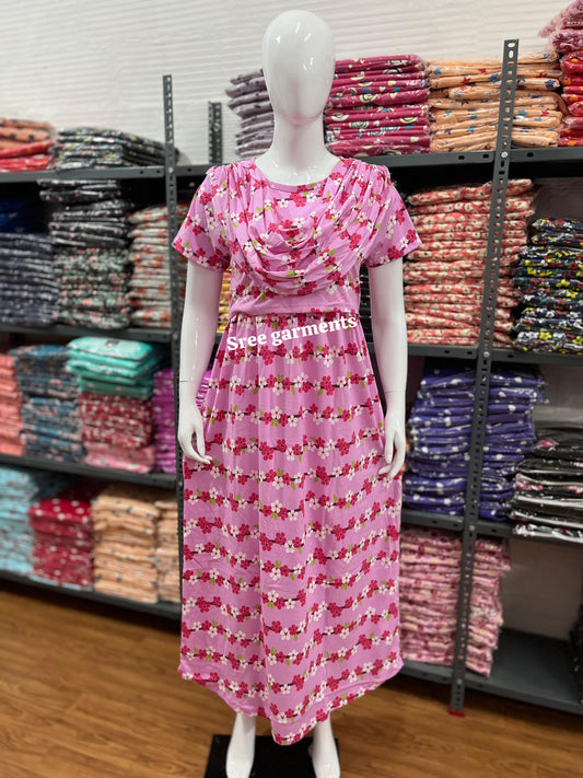 Shawl Type Zipless Maternity Wear Full Length {Pre Booking}