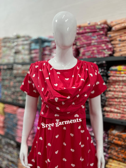 Shawl Type Zipless Maternity Wear Full Length h