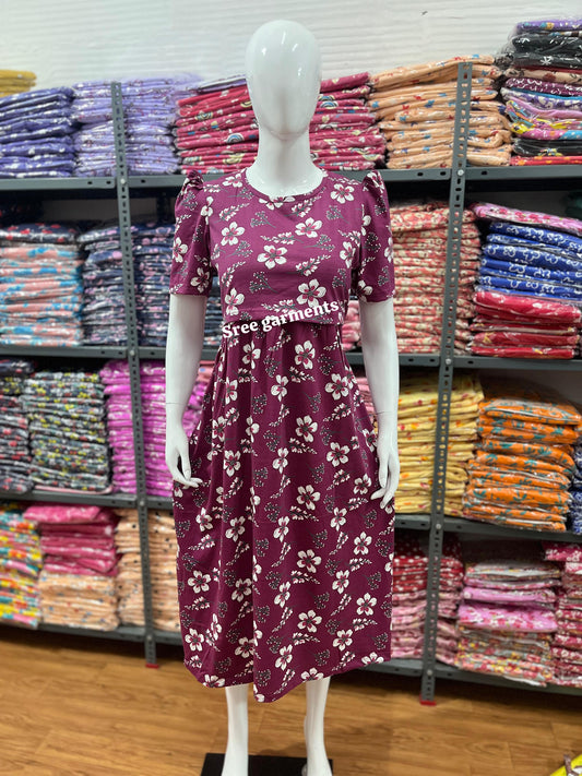 Zipless maternity and feeding wear - ankle length f