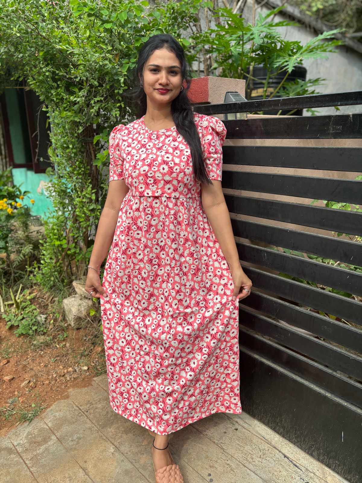 Zipless maternity and feeding wear - Full Length f