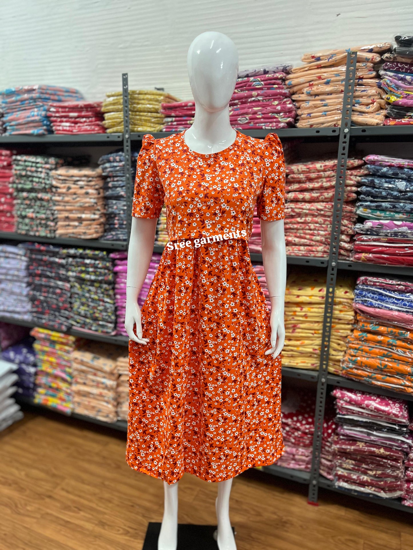 Zipless maternity and feeding wear - ankle length