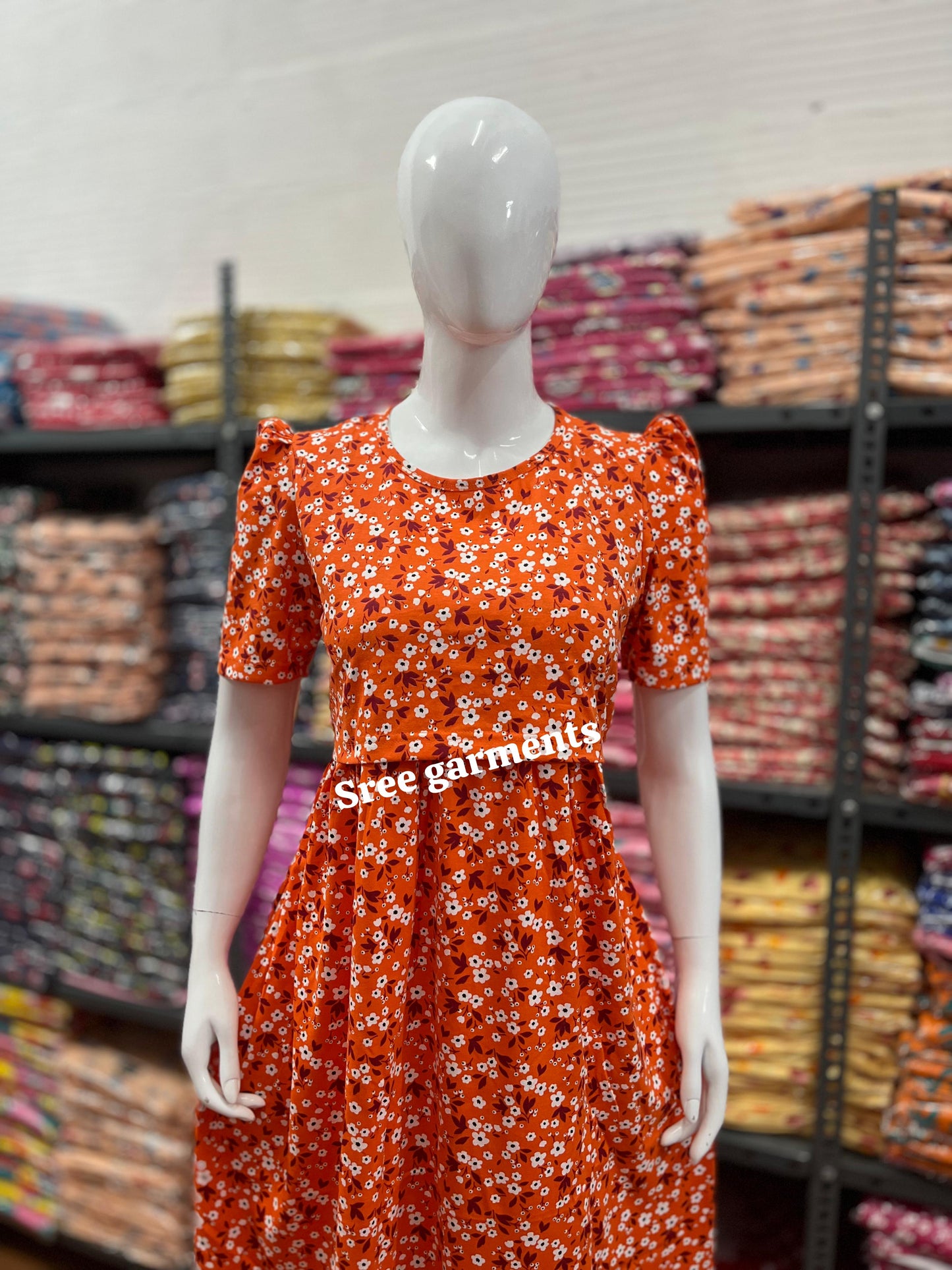 Zipless maternity and feeding wear - ankle length