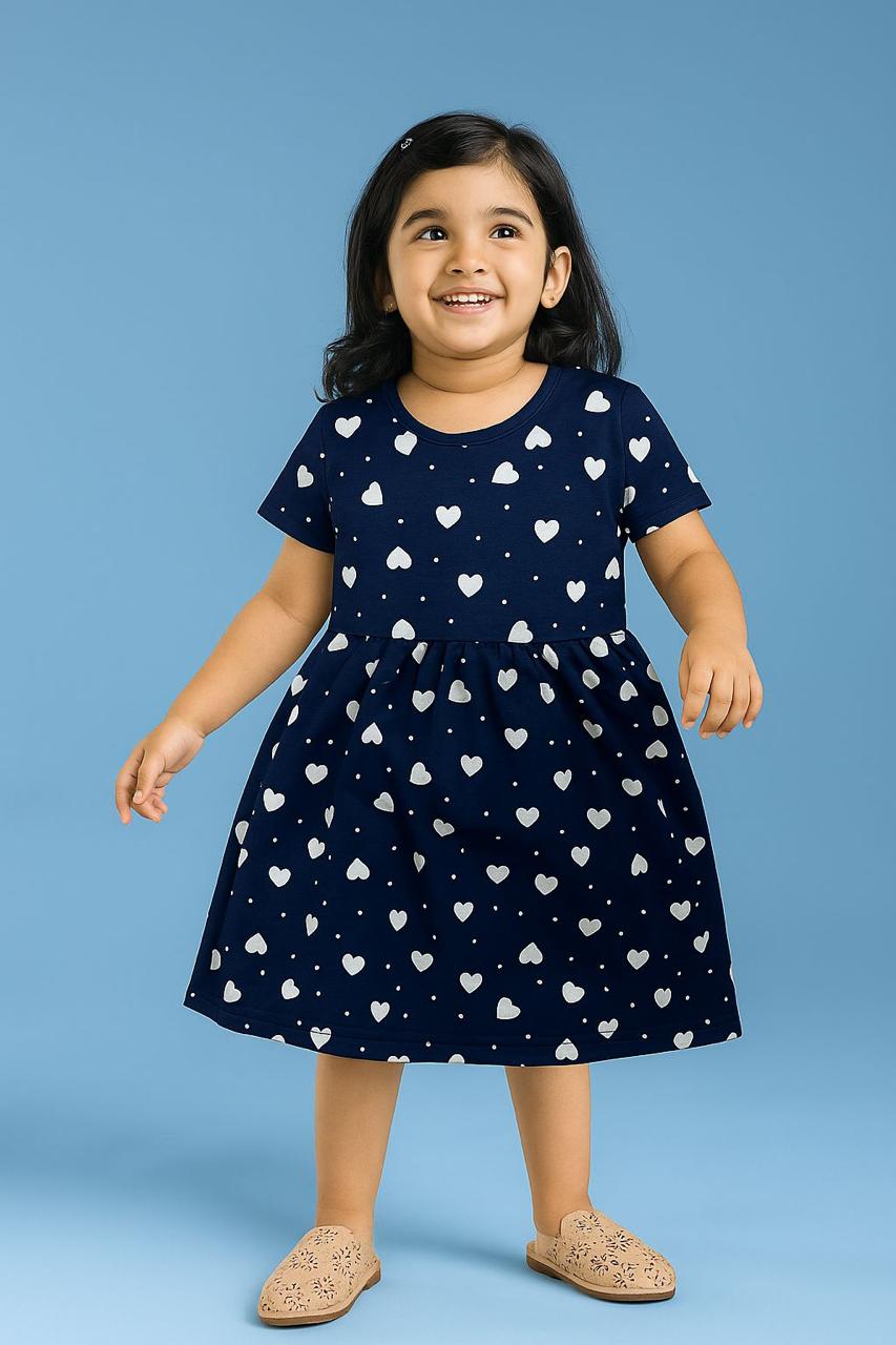 Kids Daily Wear Frock 5 Piece Combo 599/- Only