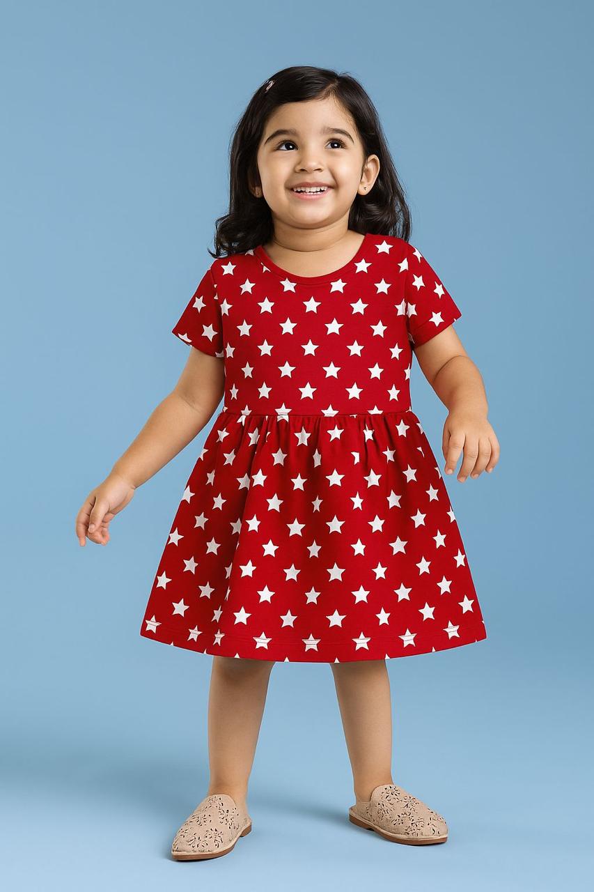 Kids Daily Wear Frock 5 Piece Combo 599/- Only