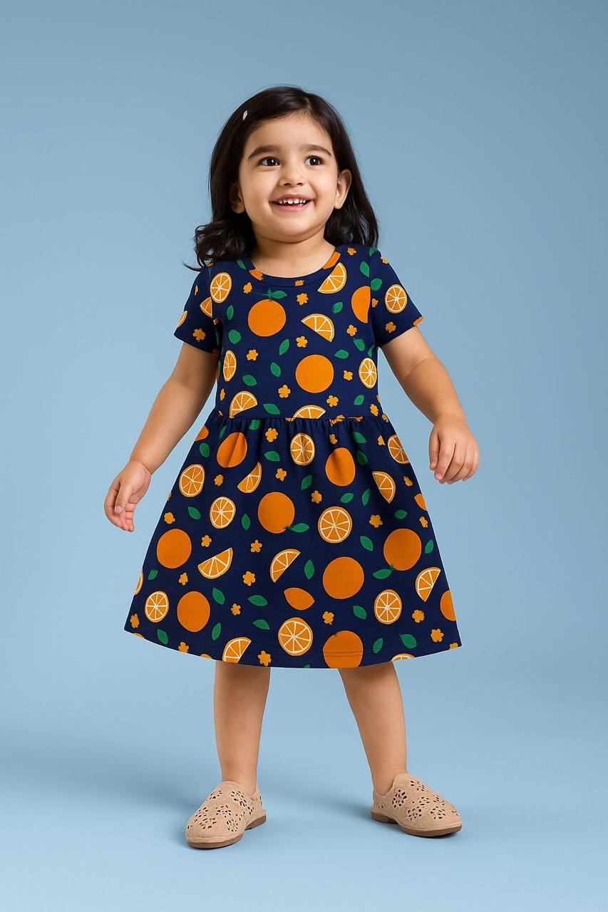 Kids Daily Wear Frock 5 Piece Combo 599/- Only