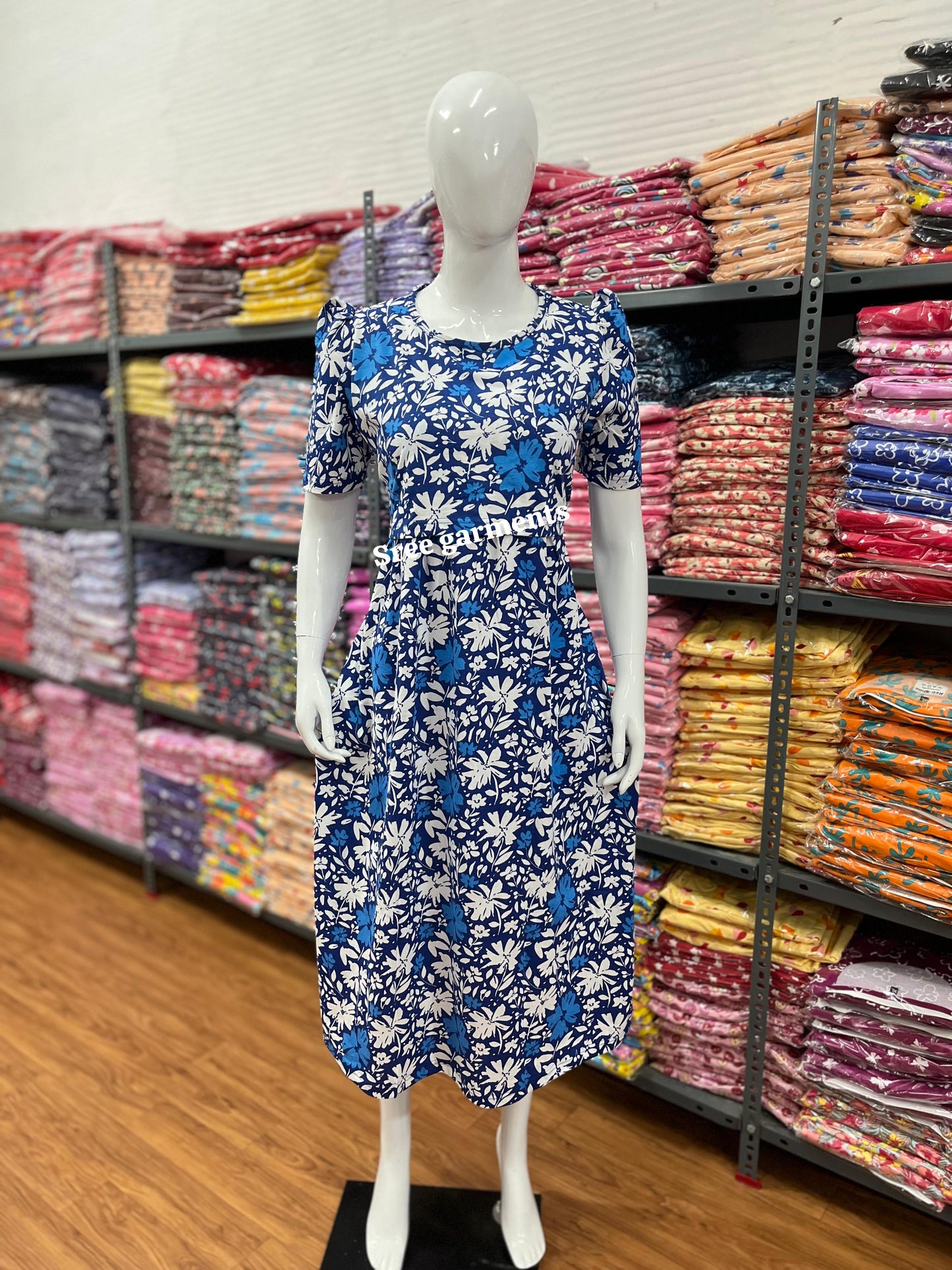 Zipless maternity and feeding wear - ankle length wb